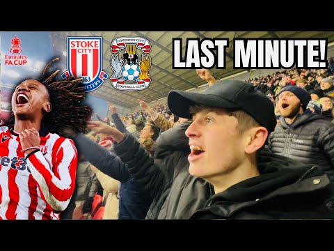LAST MINUTE WONDERGOAL sends STOKE THROUGH… *Stoke 1-0 Coventry*