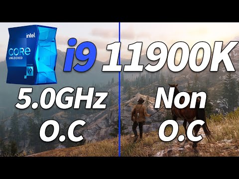 i9 11900K 5.0GHz OC vs Stock How Much Difference? | Test in 10 Games | 4K