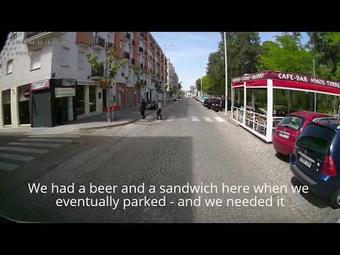 Approach to Don Benito aire, Western Spain. 22/04/2017 (N38°57’45.4’’ W005°51’48.5’’)