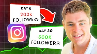 Growing an IG Page from 292k to 500k Followers Challenge
