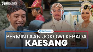 Presiden Jokowi Minta Kaesang Pangarep Kurangi Sifat Slengean karena Sudah Punya Istri