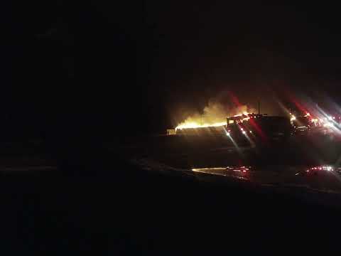 Building fire Girard Il. 12-24-2022