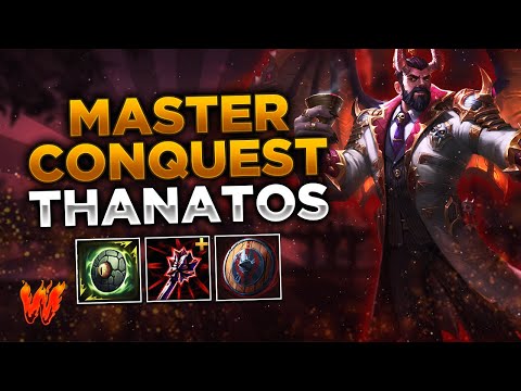 THANATOS, LA MUERTE BARRIENDO PA CASA - Warchi - Smite Conquest