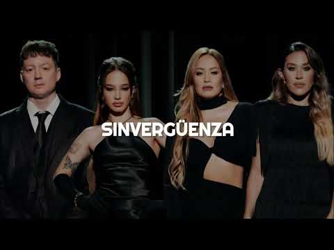 1 hour - Emanero, Karina, J mena, Angela Torres - SINVERGÜENZA | Magical Lyrics