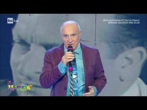 Edoardo Vianello canta "Il capello" - Unomattina weekly 30/06/2024