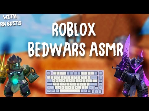 Roblox Bedwars 2v2 ASMR with RK Edits (Void knight and triton kits!)