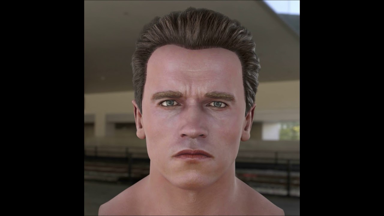 Arnold Schwarzenegger 3D Model