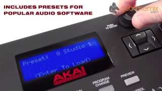 Video thumbnail for Akai MPK 225 Compact Controller Keyboard by GetintheMix