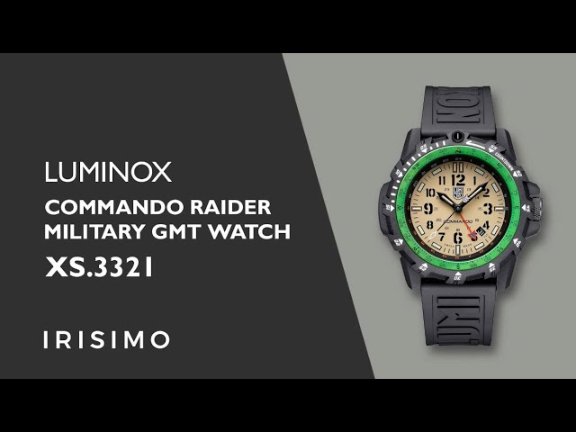 ساعة لوميناكس كوماندو رايدر كوارتز رجالية - XL.3321