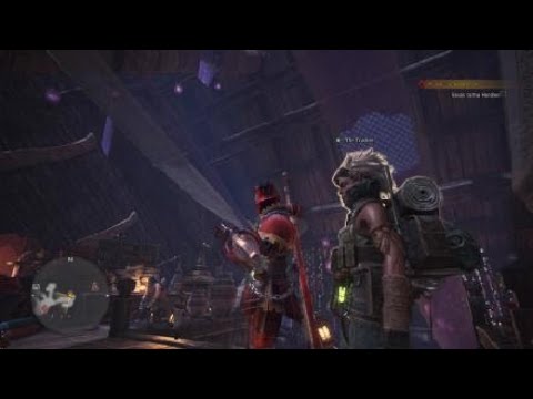 MHW: Elder Dragon III quest: Hellish Fiend Vaal Hazak(HR14) part 2