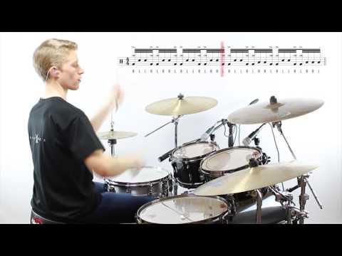 Daily Chops #29 – Inverted Paradiddle Cymbal Flurry