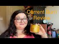 CURRENT BURN CANDLE REVIEW // SWEET KETTLE CORN 🍿🍭😍