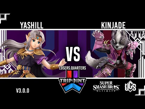 Tripoint Smash 220 - Losers Quarters - Yashill(Zelda) Vs. KinJade(Wolf)