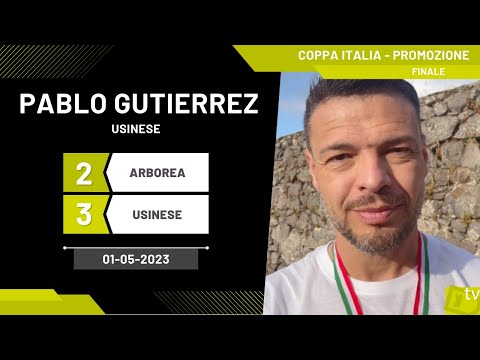 Pablo Gutierrez difensore Usinese 01-05-2023 - Diario Sportivo