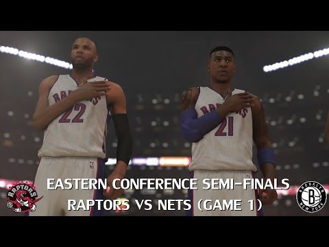 NBA 2K14 PS4 Raptors MyGM - ECSF Game 1 Playoffs (EP.19)