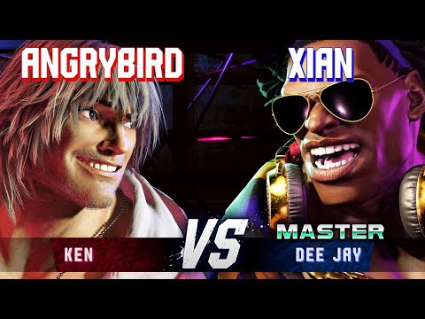 SF6 ▰ ANGRYBIRD (Ken) vs XIAN (Dee Jay) ▰ High Level Gameplay