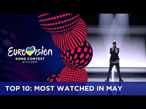 TOP 10: Most watched in May 2017 - Eurovision Song Contest