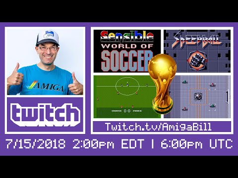 7/15/2018 - Commodore Amiga - Soccer of the Past and Future - Sensible Soccer & Speedball