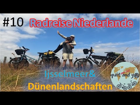 Cycling tour Netherlands // Across the IJsselmeer through the dunes near Zandvoort #10 // World t...