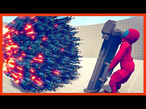 AMONG US DEFLECT MIRROR SHIELD vs EVERY GOD - TABS | Totally Accurate Battle Simulator