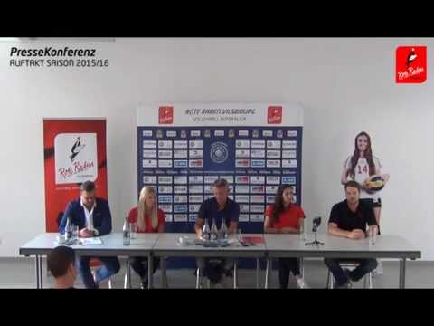 Pressekonferenz Rote Raben | offizieller Trainingsstart am 11.08.2015