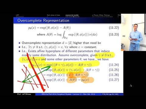 Lecture 11, Advanced Inference in Graphical Models