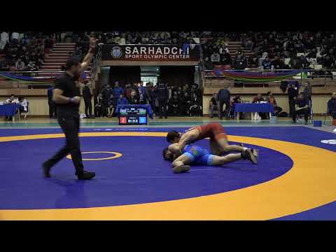 1/8 final FS - 74 kg: Nadir Hacıyev - Rövşən Mehdiyev