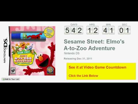 Sesame Street : Elmo's A-to-Zoo Adventure Nintendo DS