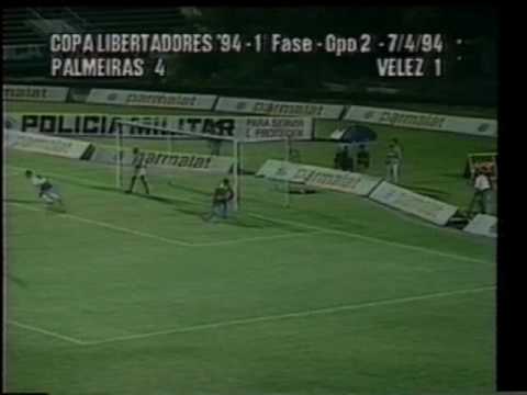 Copa Libertadores 1994 - Primera Fase - Palmeiras 4 - Vélez 1