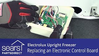 How to Replace an Electrolux Upright Freezer Electronic Control Board