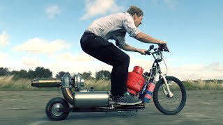 TurboJet Powered Scooter-IT