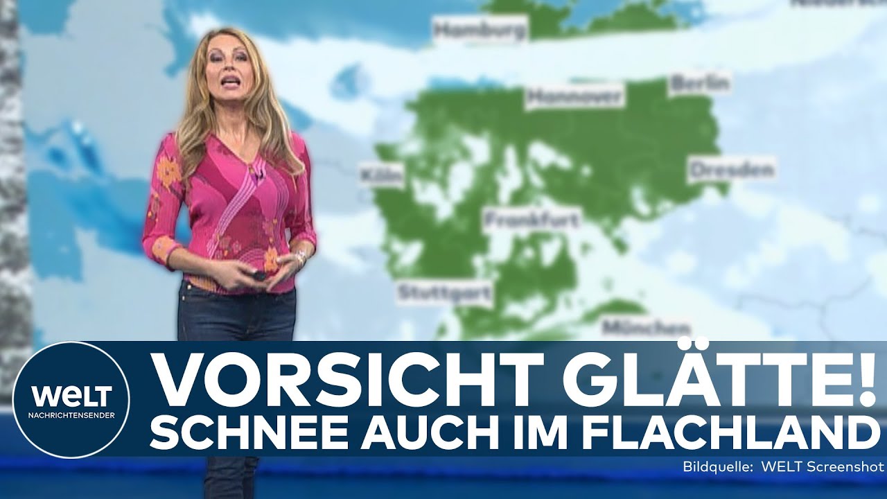 WETTER: Schnee überzieht auch die Nordhälfte Deutschlands! Turbulent ins neue Jahr