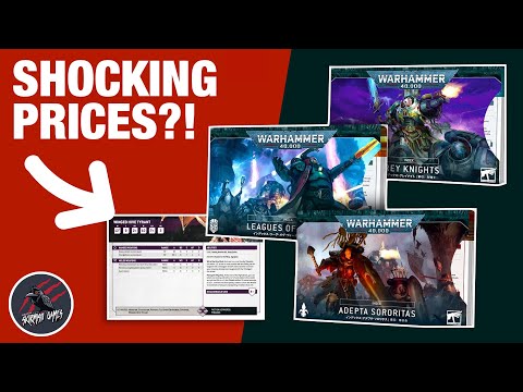 40K INDEX CARD PRICES CONFIRMED - Very Weird Price Structure?!
