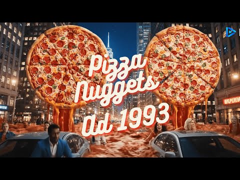 Deevid AI: Pizza Nuggets Ad 1993 (Remade) - AI made