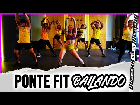 💪🏽 BAILE FIT INTENSO en CASA - Cardio Dance QUEMA calorías #119 - Zumba Dance Class - Natalia Vanq