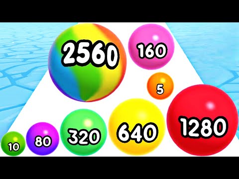 Ball Master 2048: Ball Run 3D - Number Master Gameplay Walkthrough android iOS 