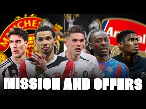 🚨 BLITZ NOW! OFFERED TO MAN UNITED! EKITIKE, GYOKERES, MOSQUERA, EZE…
