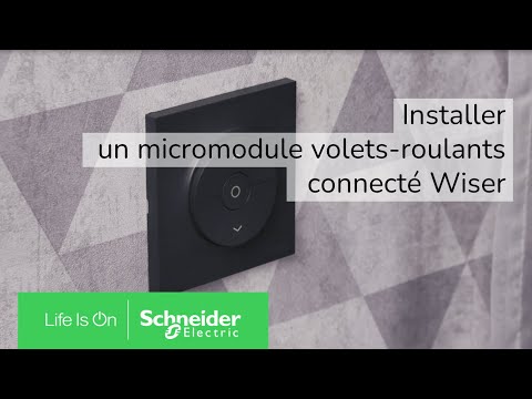 Image de Comment installer un micromodule volets roulants connecté Wiser ?