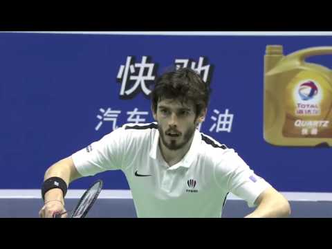 Thomas Cup Finals 2016 (France vs China) - Match 1 - MS - Thomas Rouxel vs Chen Long