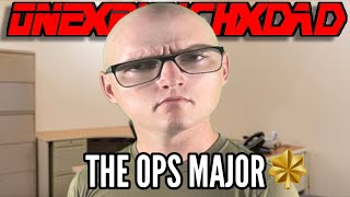 Army Major catches you trying to leave early