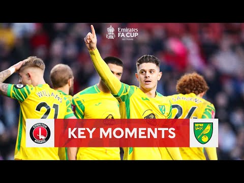 Charlton Athletic v Norwich City | Key Moments | Third Round | Emirates FA Cup 2021-22