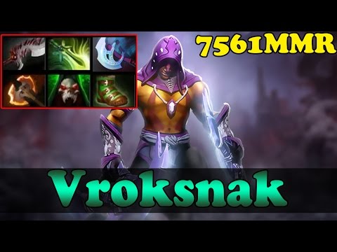 Dota 2 - Vroksnak 7561 MMR Plays Anti-Mage Vol 5 - Ranked Match Gameplay!