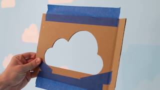 DIY Cloud Stencil