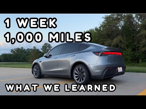 1 Week & 1,000 Miles Later: Tesla Model Y Ownership Reality