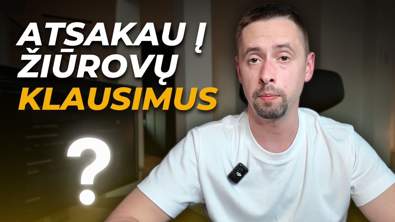 #34 Q&A - Krizės Indikatoriai, SCHG ar VUAA? Sudėtinės Palūkanos ir kt.