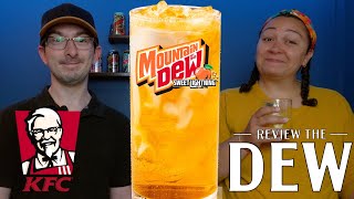 Mountain Dew: Sweet Lightning -  Peaches and Cream - Review the Dew