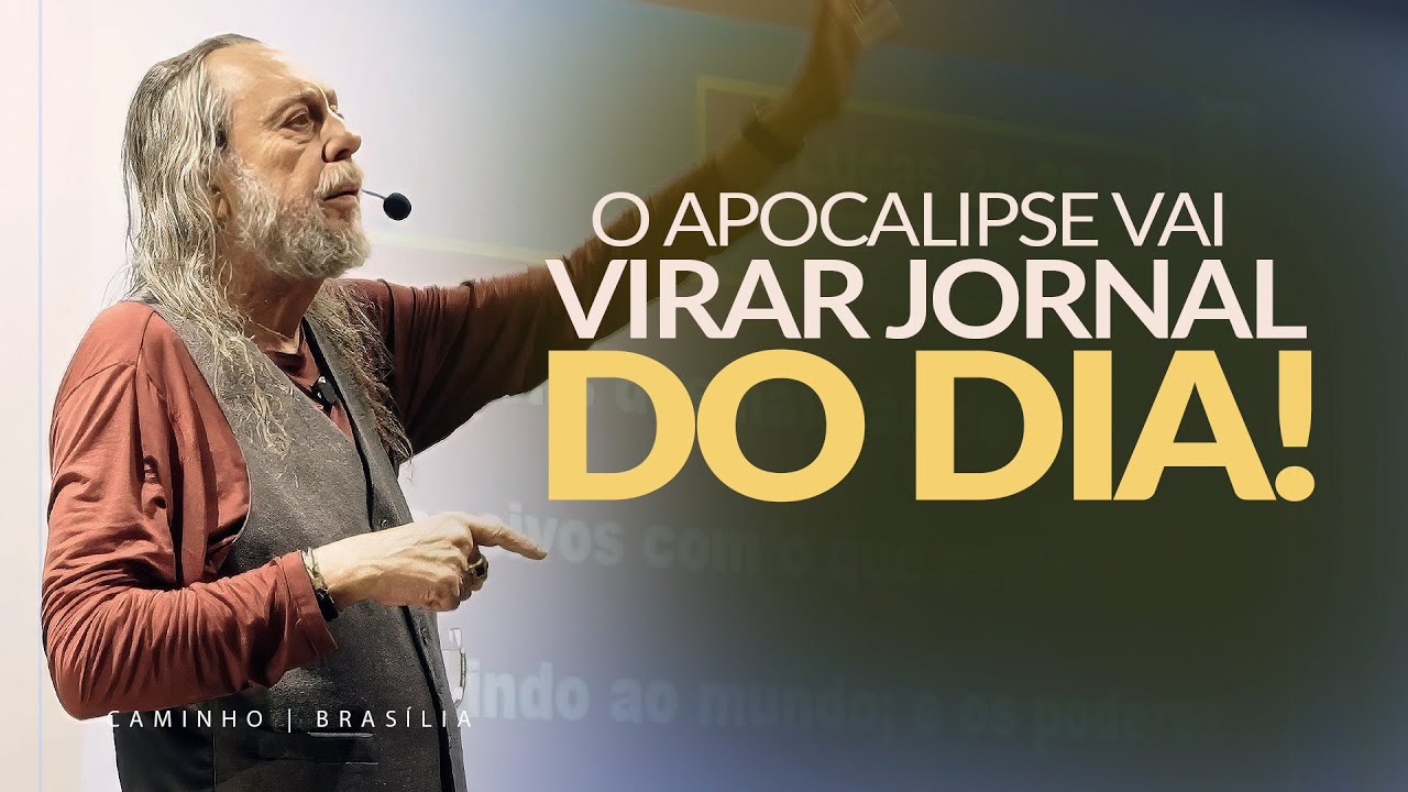 O APOCALIPSE VAI VIRAR JORNAL DO DIA! - Lucas 21 - Mensagem com Caio Fábio