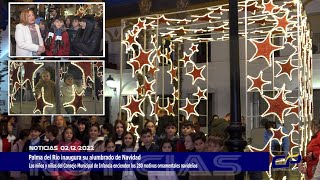 Palma del Río inaugura su alumbrado de Navidad 2022