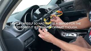 Mazda 3 Airbag Light Fix B2232 Code - Replace Clockspring