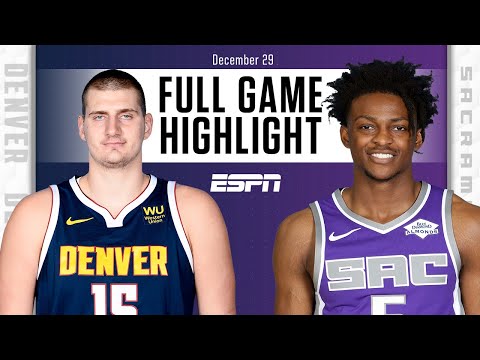 丹佛掘金VS薩克拉門託國王 [全場比賽精彩內容] | NBA on ESPN (Denver Nuggets vs. Sacramento Kings [FULL GAME HIGHLIGHTS] | NBA on ESPN)
